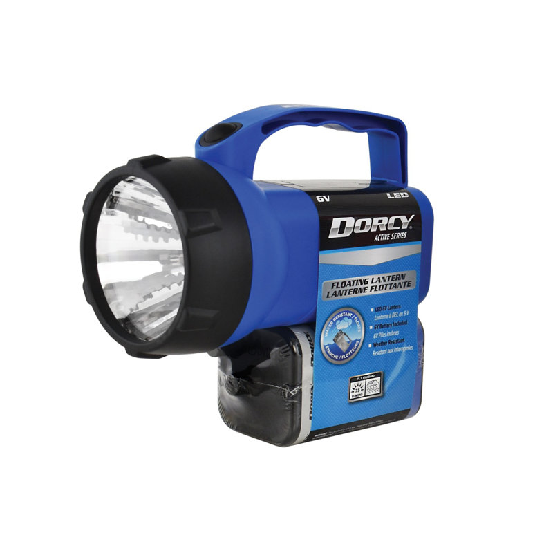 Lampe de poche del intégrée à piles 6,3 "