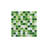 1" x 1" Straight Edge Glass Mosaic Tile-64613445