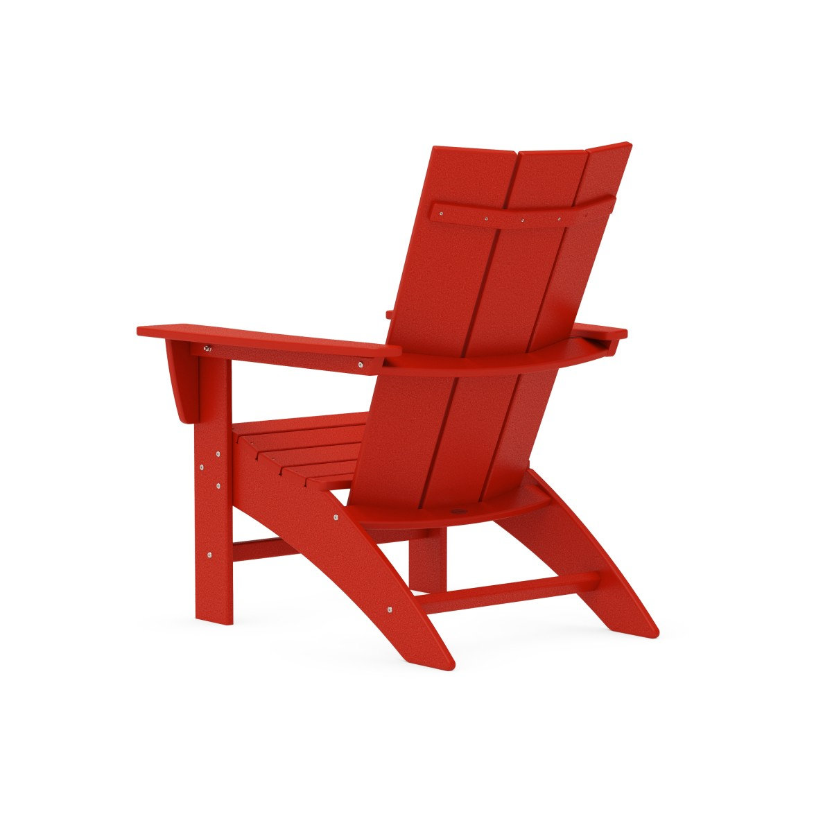 POLYWOOD® Modern Adirondack Chair, Sunset Red