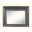 Miroir à finition gris métallique avec DEL