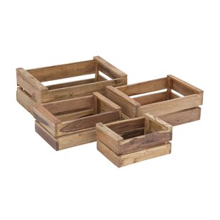 Wooden Stackable Storage Bin - Poole & Sons, Inc.