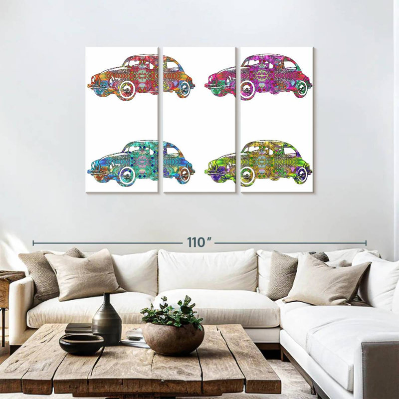 Mehar 4 VWv¢s, 48" H x 74" W