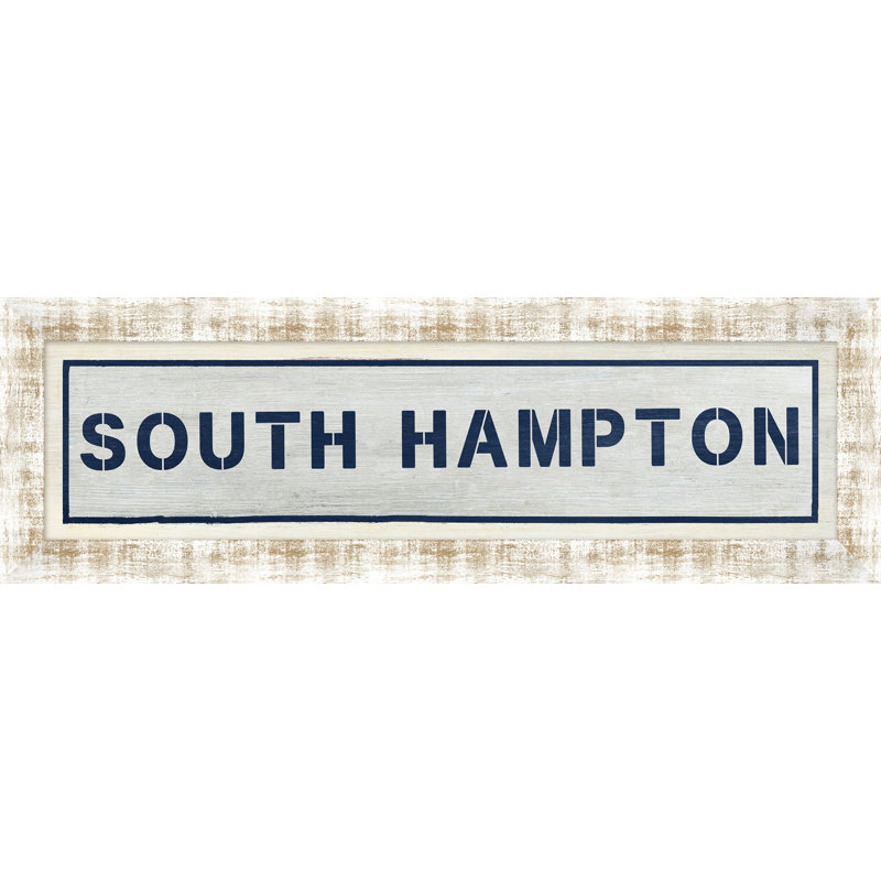 South Hampton - cadre photo, art textuel