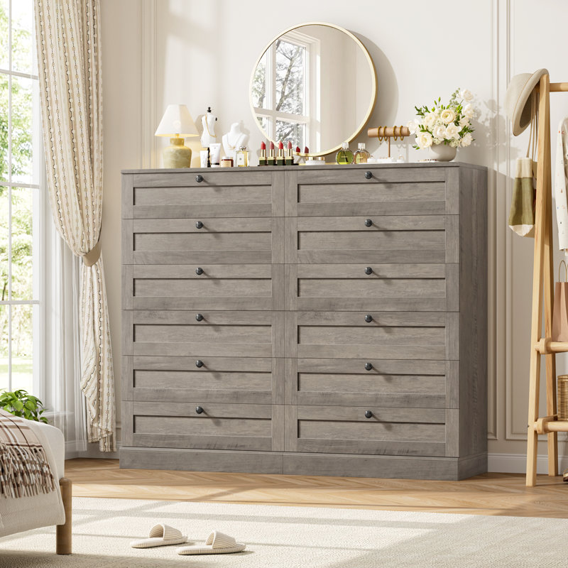 tall dresser with deep drawers 2-Pack 52