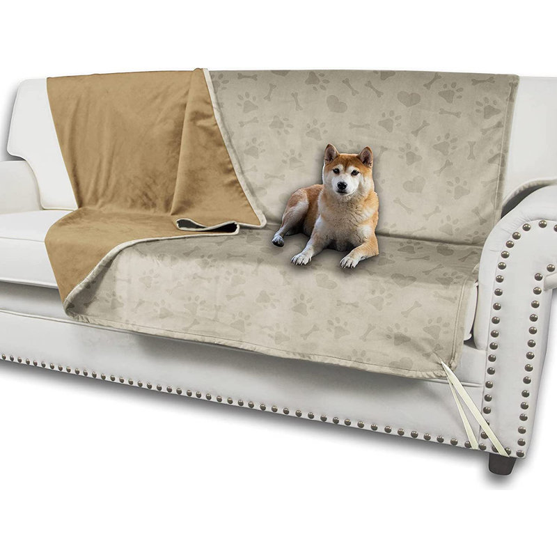 Couverture pour chien légère et imperméable Paw, Beige, 82 po x 68 po