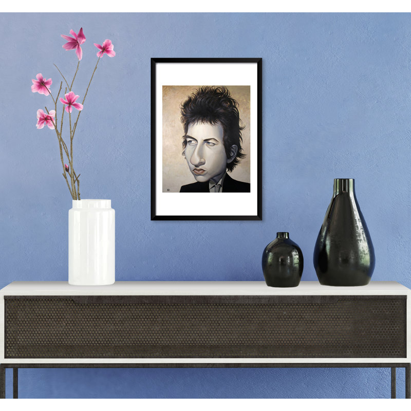 « bob dylan », impression de dessin