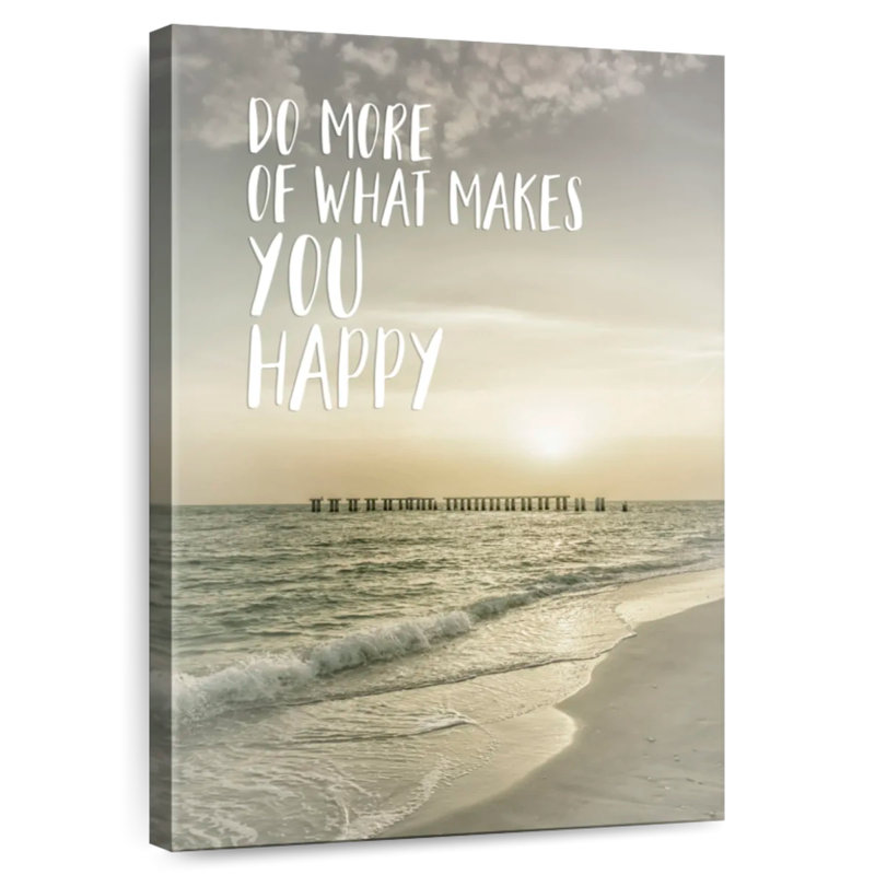 Tergel Do More Of What Makes You Happy Sunset, H 24 po x l 16 po