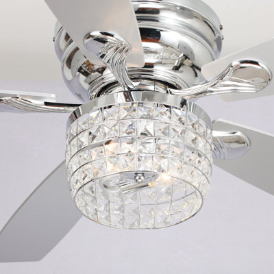 Caenas 52'' Ceiling Fan with Light Kit