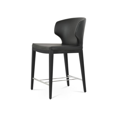 Tabouret de bar et de comptoir en bois Amed Plus