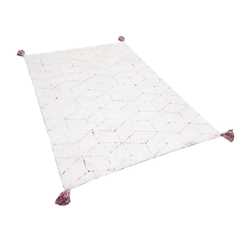 Kleber Hand Woven Cotton Indoor Rug, Rectangle 140 x 200cm