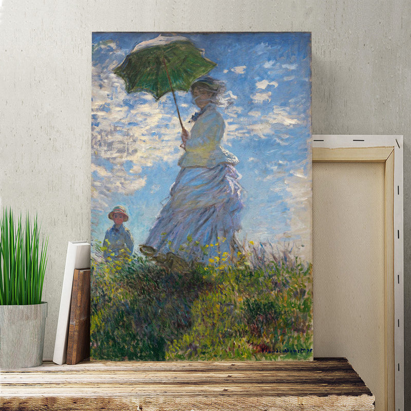 Claude Monet - Wrapped Canvas Painting, 100cm H x 70cm W