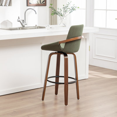 Carruth Swivel Upholstered Counter&Bar Stool