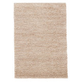 Niels Latte Handwoven Wool/Viscose Rug