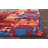 Annan Abstract Handmade Tufted Blue/Red Area Rug-29590047