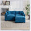Causeuse Cloud Cloud, canapé modulaire moderne pour le salon, la chambre à coucher et un appartement, coussin de siège rembourré à double couche confortable, tissu chenille respirant-2140585763