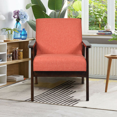 Fauteuil en lin l 23 po Janyce