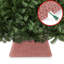 Arbre de Noël 22 po avec jacinthe d'eau - base carrée - rose-117032278