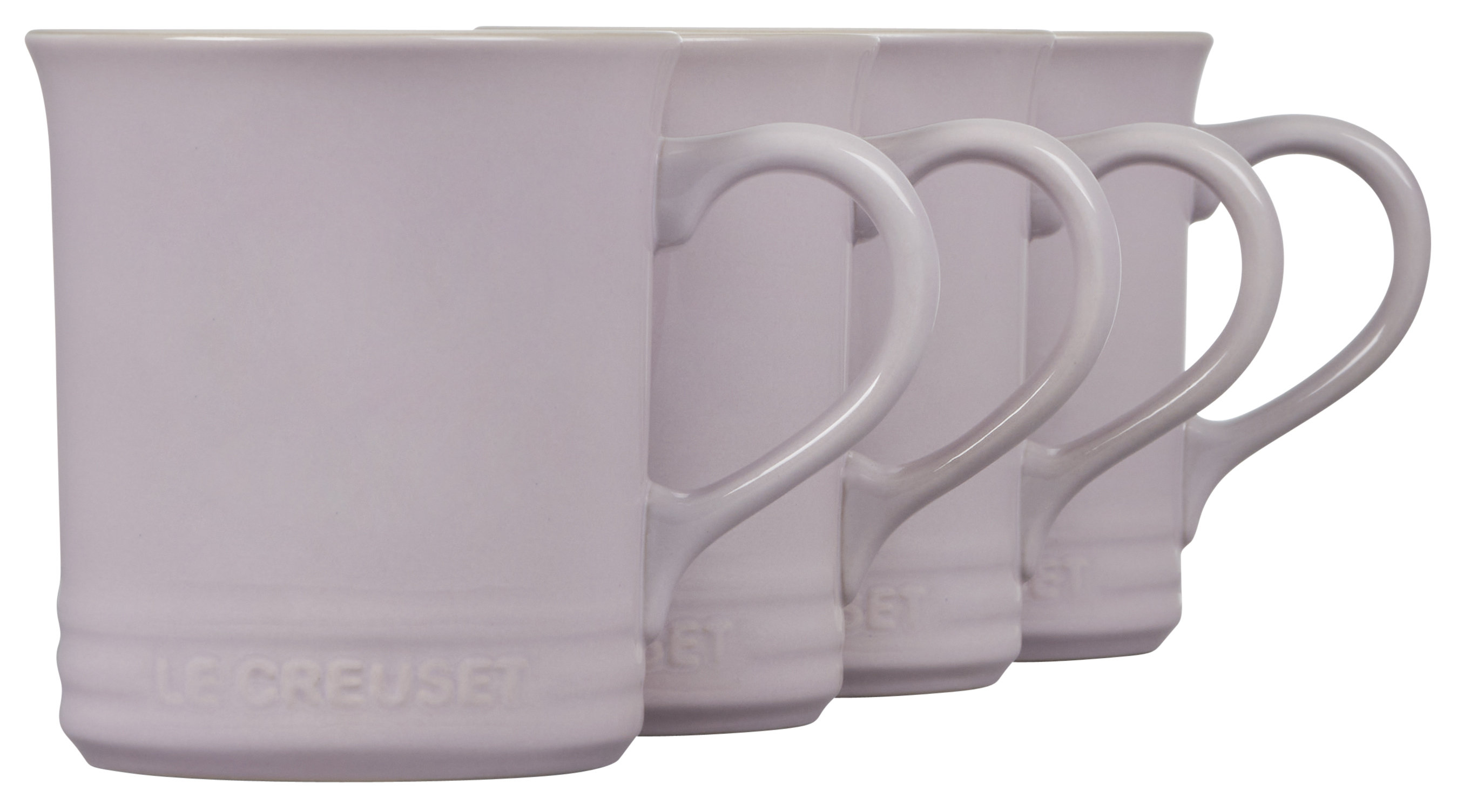 Le Creuset Cappuccino Cups and Saucers, Set of 4