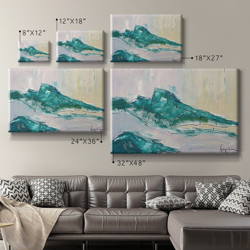 «No Tears For The Mountain» sur toile
