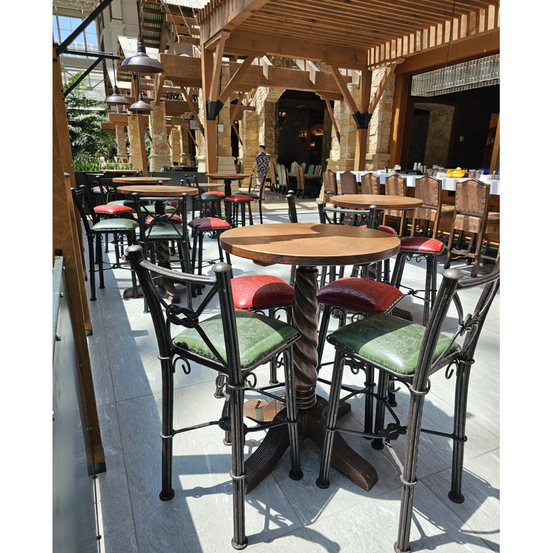 Tabouret de bar Slawson, Vert