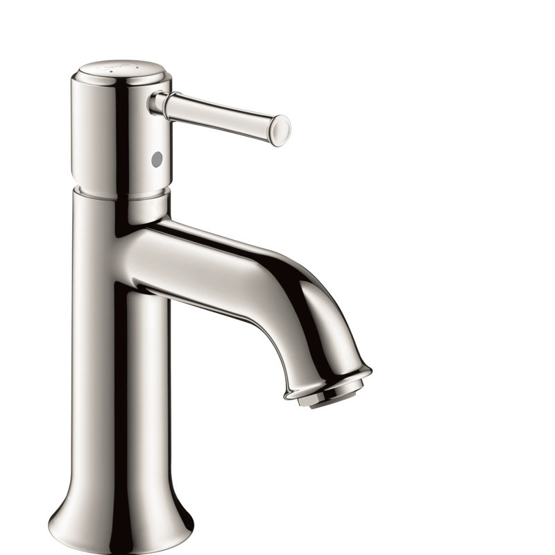 Hansgrohe Talis C Single-Hole Bathroom Faucet 80 with Drain Assembly, Polished Nickel