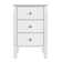 3 Drawer Modern Bedside Table, Bedroom Storage Cabinet