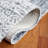 Ebony Hand Tufted Wool Cotton with Latex Floral Rug in Gray/Ivory-1851353055