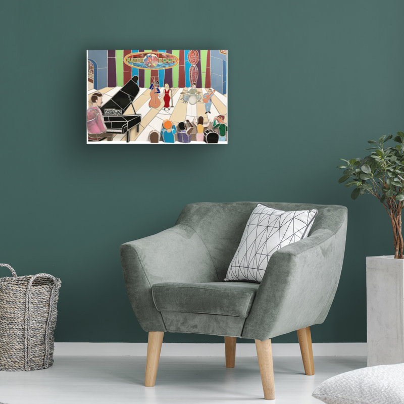Art sur toile, Jonathan Mandell, H 16 po x l 24 po