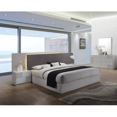Lit plateforme 5 pièces Lyset 