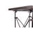 Vintage Rectangular Metal Side Table with Claw Sole Feet-1869371988-1751636091