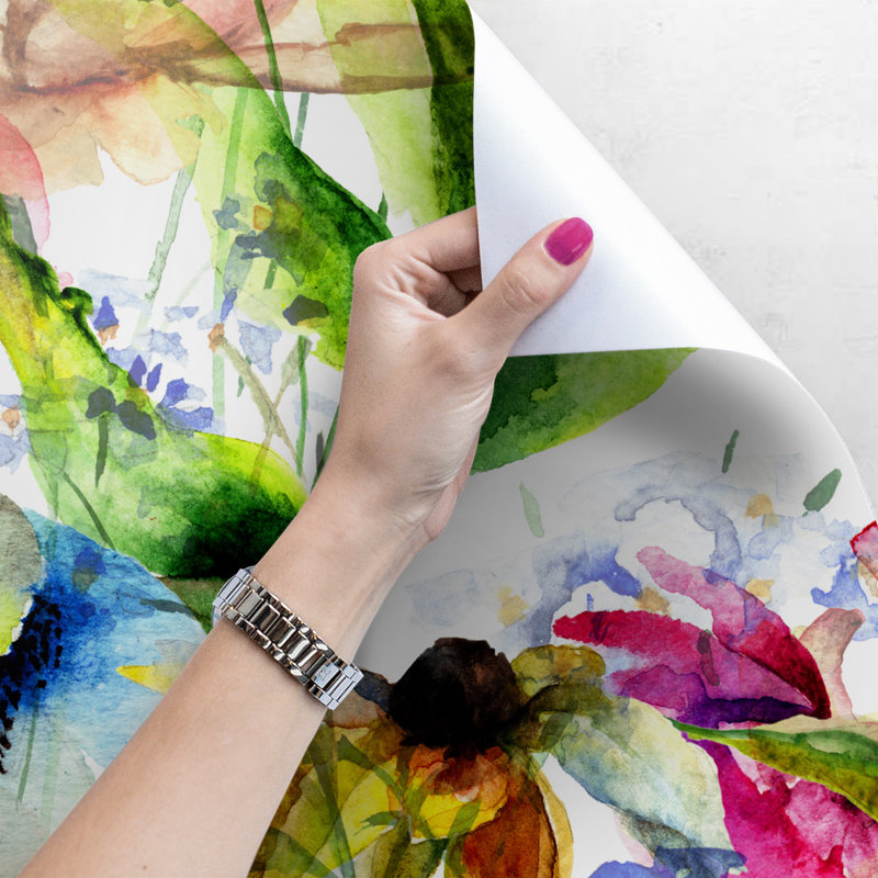 Byrl 2.5m x 2.5m Matte Mural, 152 x 104cm