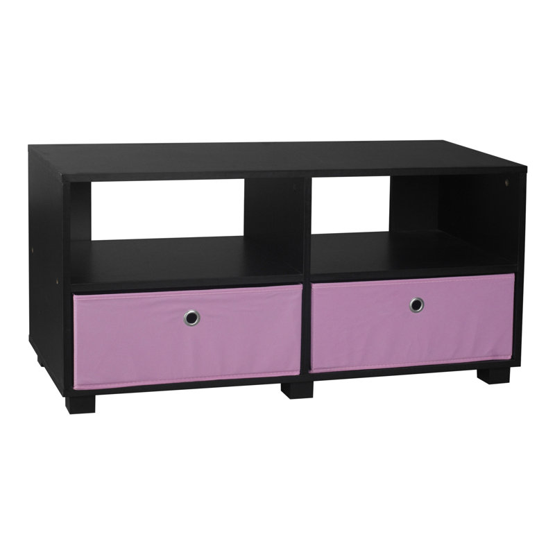 Unfinished TV Stand for TVs up to 43", Black