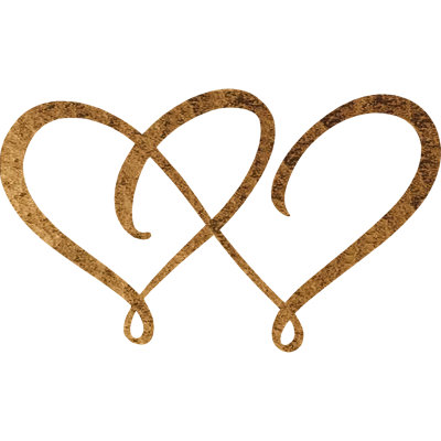 Double Heart Wall Décor