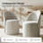 Clester Modern Upholstered Fully Assembled Swivel Dining Chair Set-114509259-114509262