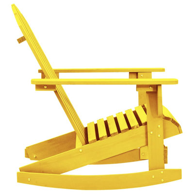 Chaise berçante Adirondack