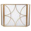London 3 Panel Iron Fireplace Screen-64613602