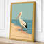 Pelican at Rest Coastal - Wrapped Canvas-1486406550-1486406552