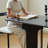 Black Rectangular Solid Wood desks-1003670896