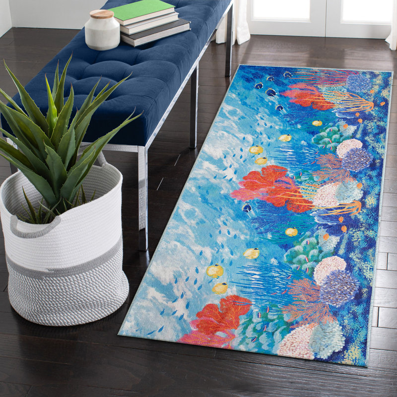 Tapis intérieur / extérieur Charron, Tapis de couloir 1 pi 11 po x 4 pi 11 po