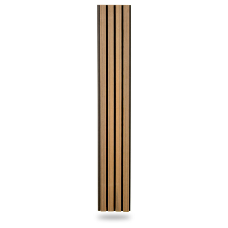 Panneaux de panneaux composites extérieurs 107 "x 9,8", Brun
