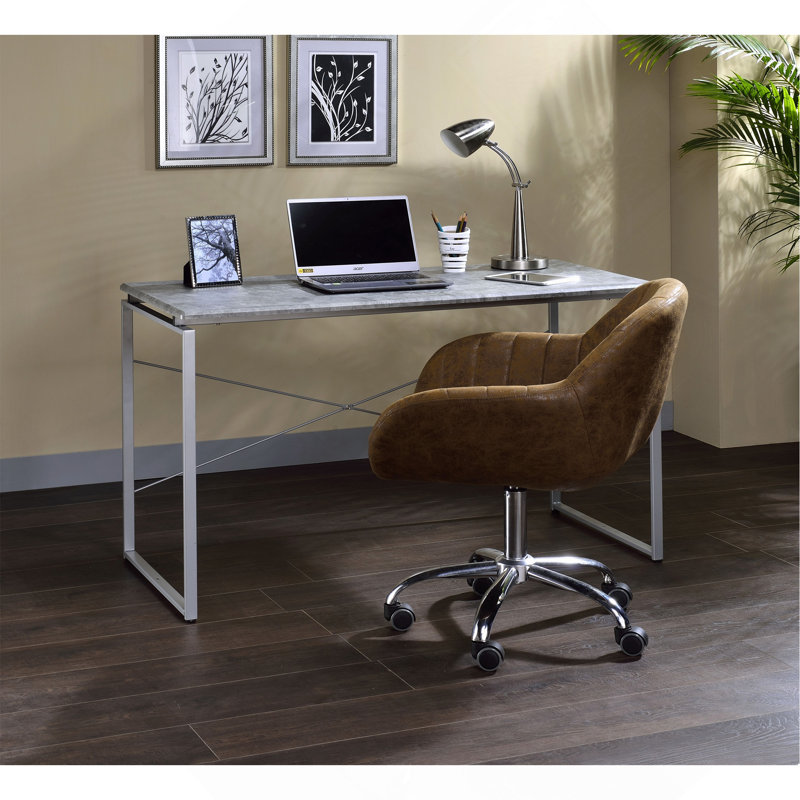 Table de bureau en métal 1pc