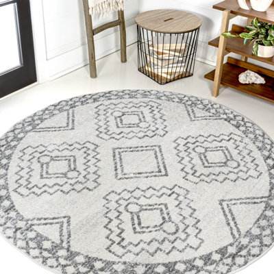 Amir Moroccan Beni Souk Cream/Gray Rug