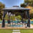 10x10 Outdoor Patio Gazebo Canopy Tent With Ventilated Double Roof And Mosquito net(Detachable Mesh Screen On All Sides), Suitable for-139117147