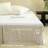 Natural Flax Cotton Blend Basic Dust,Bed Skirt With Classic 14 Inch Drop Dust Ruffle-115635340