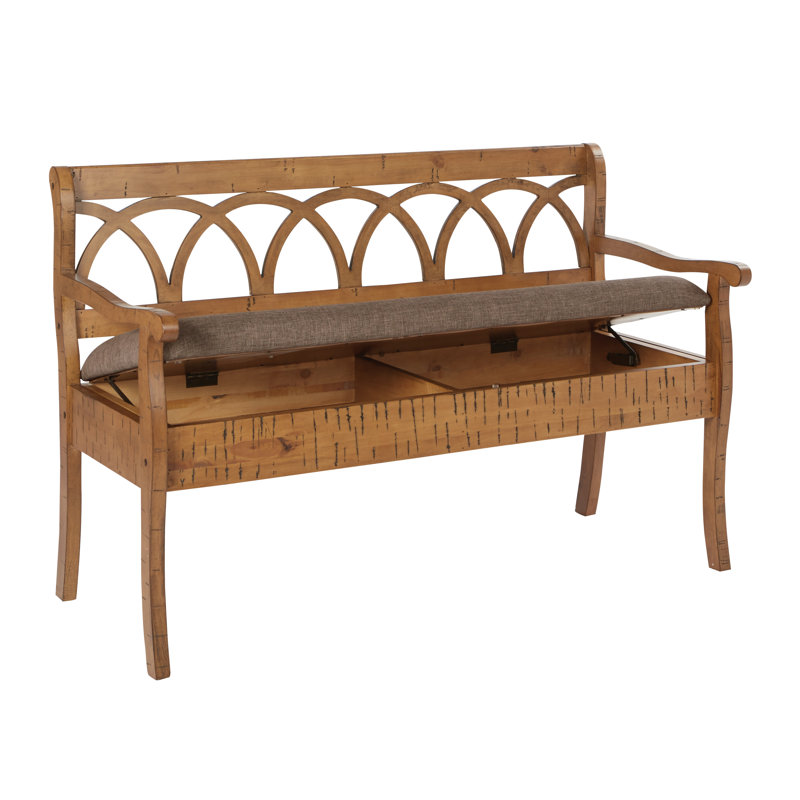 Banc de rangement en bois Bianchi