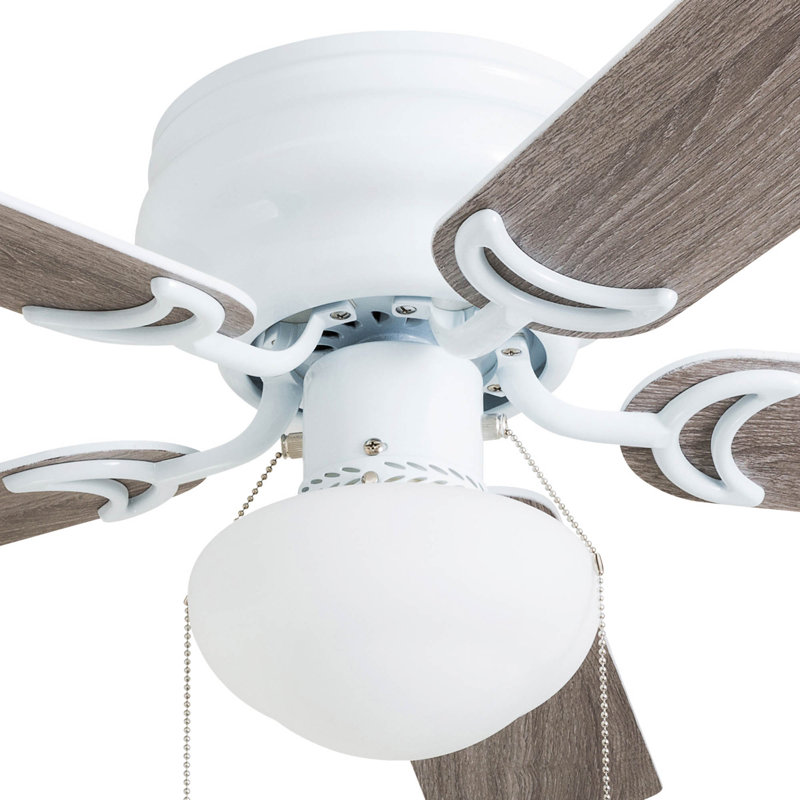 Ventilateur de plafond 42 po avec ensemble d'éclairage Alvina