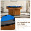 Table de billard standard Home de 1,5 m (5 pieds) en bois massif et marbre