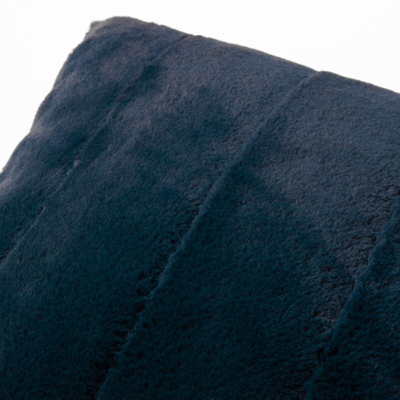 Empress Square Cushion Cover, Navy