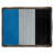 Bleu / argent / noir n'est pas disponible