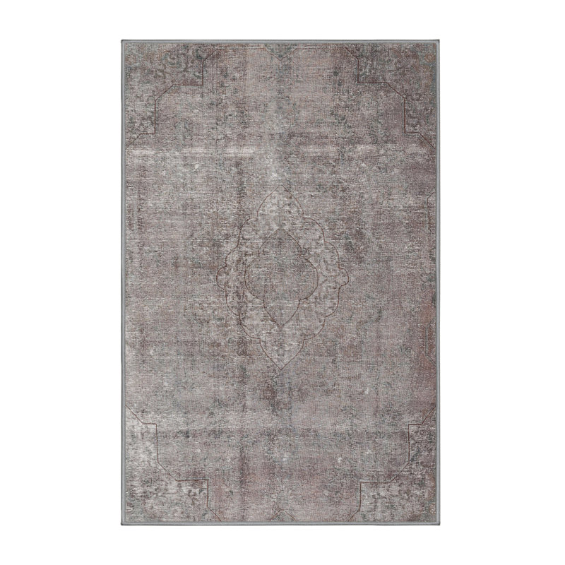 Oriental Indoor Rug, Rectangle 6' x 9'